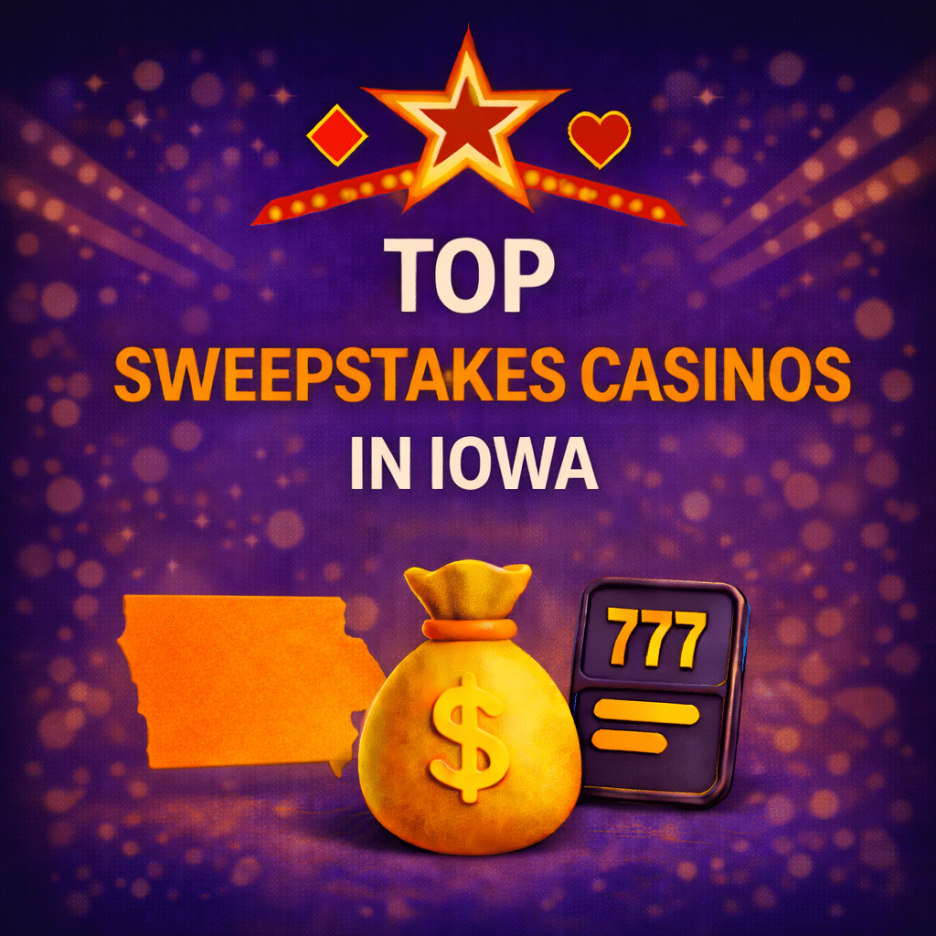 Top Sweepstakes Casinos in Iowa