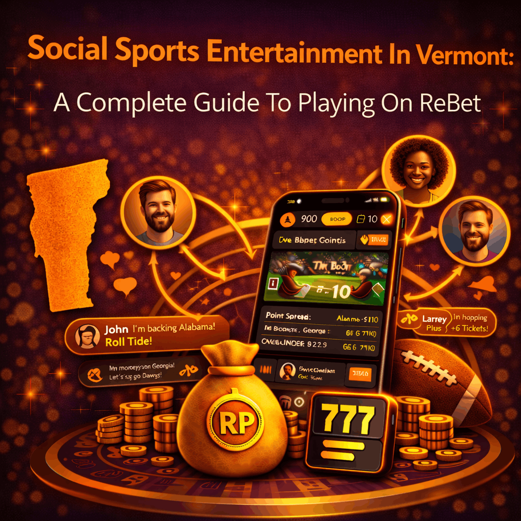 Social Sports Entertainment In Vermont- A Complete Guide To Playing On ReBet